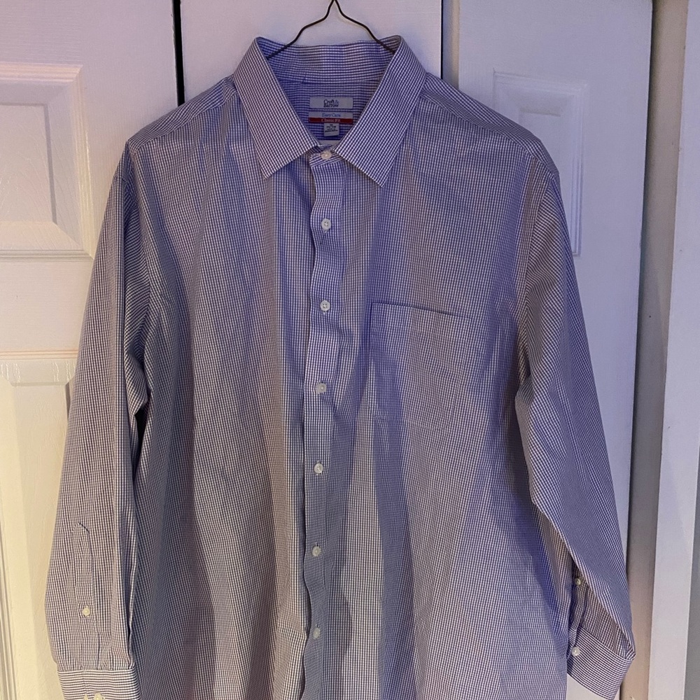 NWOT Croft and Barrow size 20 men’s dress shirt